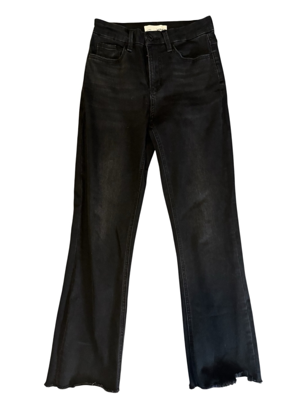 VERVET BY FLYING MONKEY the Bella High Rise Seamless Waistband Kick Flare Jeans